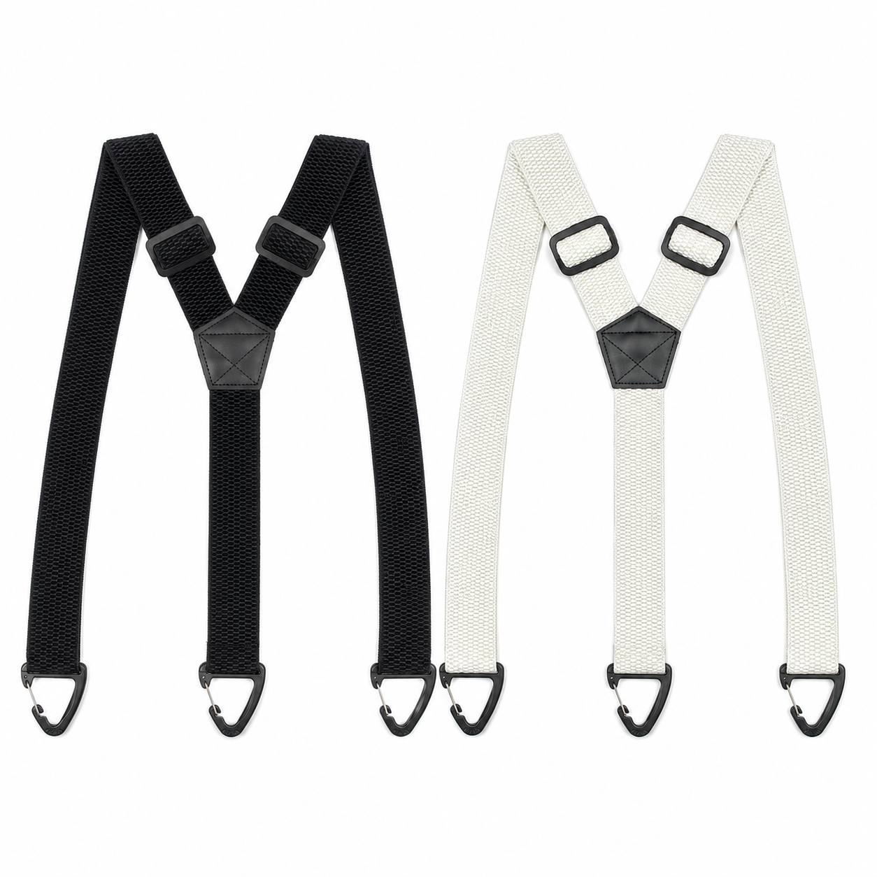 Herre seler med X-formet rygg og krokklips | 3,8 cm brede elastiske bånd | StrapWorks