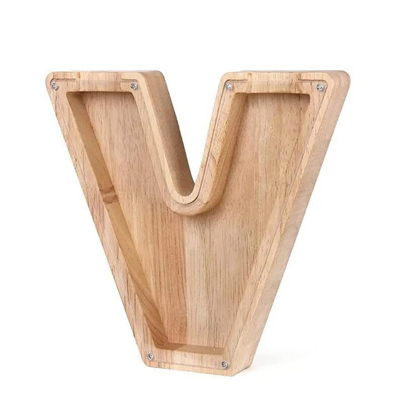 Spardose aus Holz mit Glaseinsatz | Zum Abschrauben, Münzen bleiben sichtbar | Sparhilfe zum Lernen und Verschenken 26