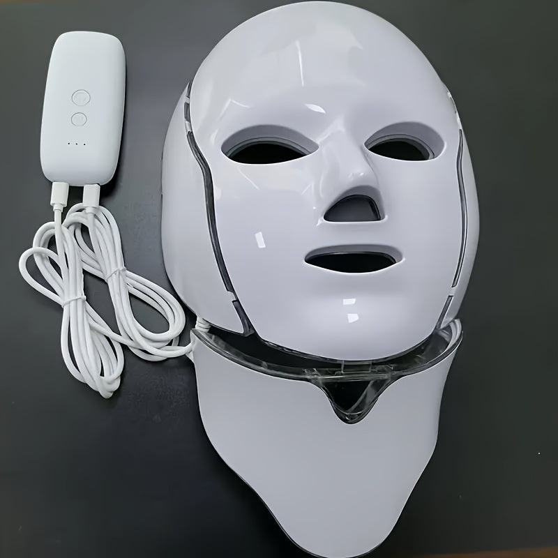 LED Gesichtsmaske für Frauen 7 Farben | USB-wiederaufladbar 1200 mAh | Reduziert Schwellungen & dunkle Augenringe 1