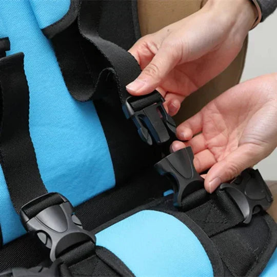 Siège enfant pliable | avec harnais 5 points et appuie-tête | Compact | KidNest