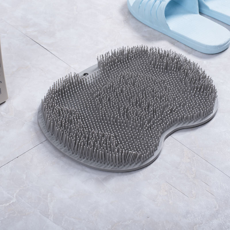 Masážní kartáč | Protiskluzový se sacím talířem | 30x25 cm pro sprchu a vanu | Glidefoam