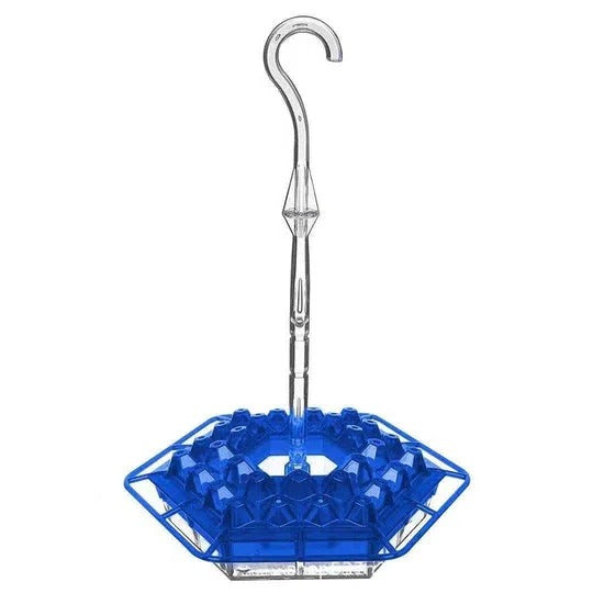 Kolibri-Futterspender Polycarbonat, 30 Öffnungen | Ameisensicher mit Wassergraben | UV-beständig, wetterfest, zum Aufhängen 2