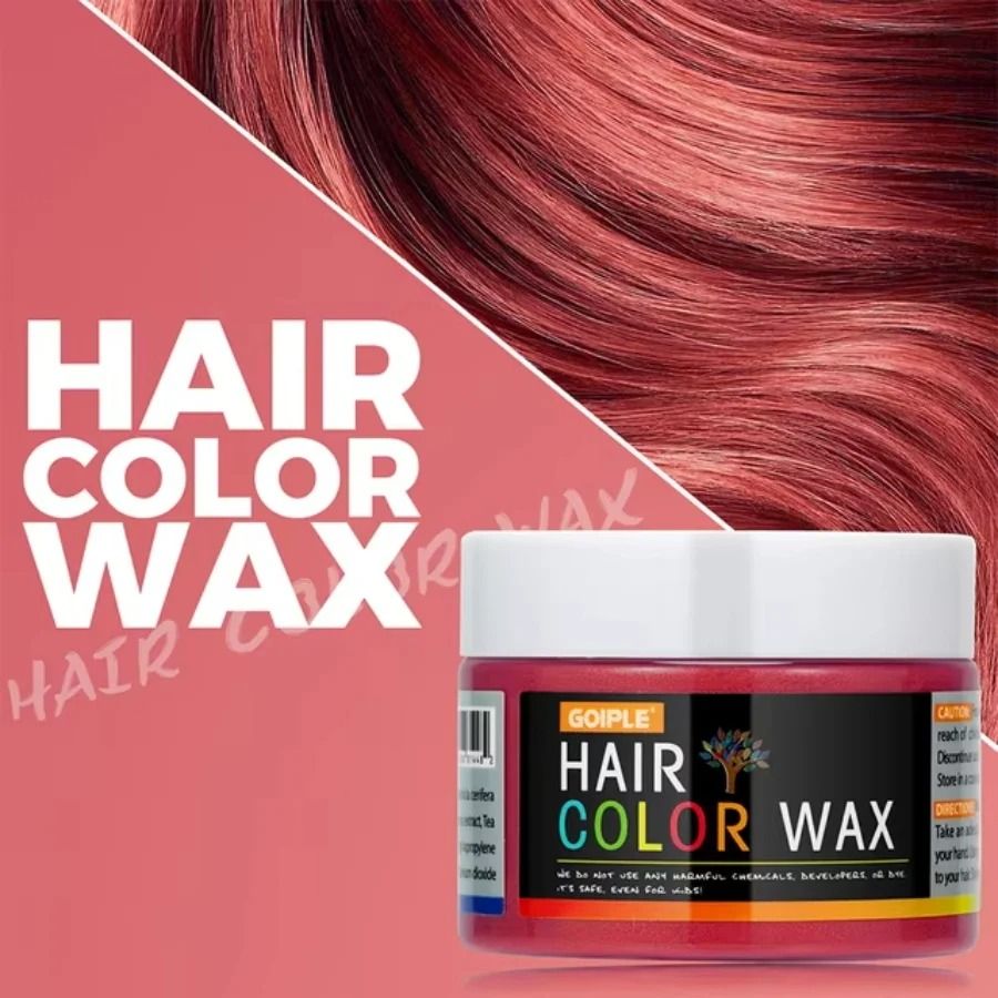 Farbwachs Temporär für Haare, Augenbrauen & Bart | Sofort auswaschbar mit Wasser | Ideal für Halloween, Kostüme und Partys