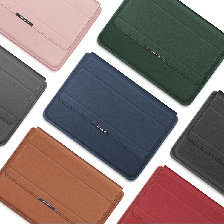 Laptoptasche mit Laptopständer | Richtet Ergonomisch Auf | mit Zubehörtasche & Kabelbindern | FoldStand