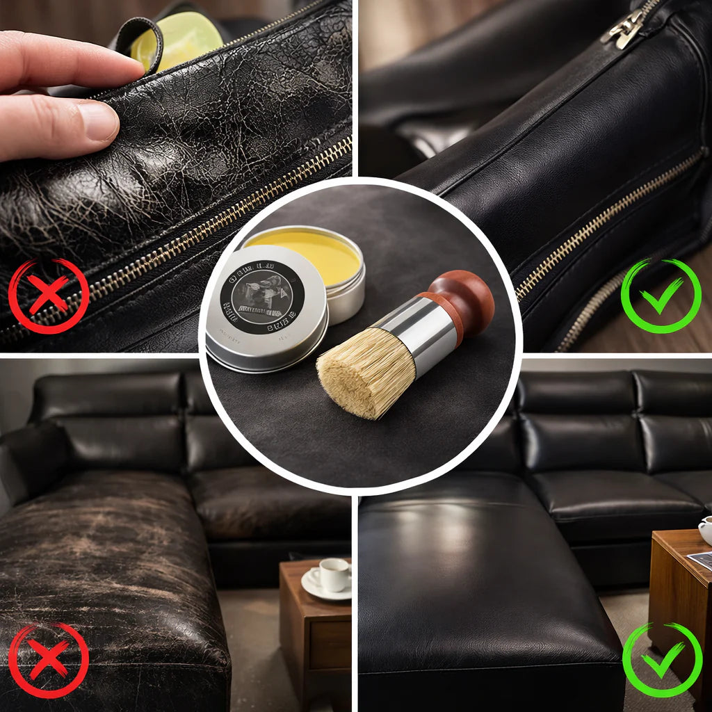 Péče o kůži pro pohovku, auto, boty | Pečuje a chrání kůži | Oživuje barvu | Leathervive