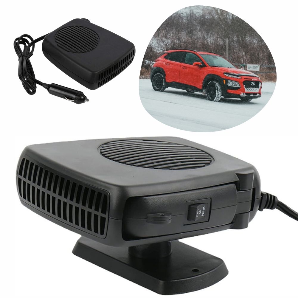 Keramik Auto Heizlüfter 12V | 150-300W Heiz- und Gebläsestufen | Schnelles Enteisen & Heizen für jedes Fahrzeug 2