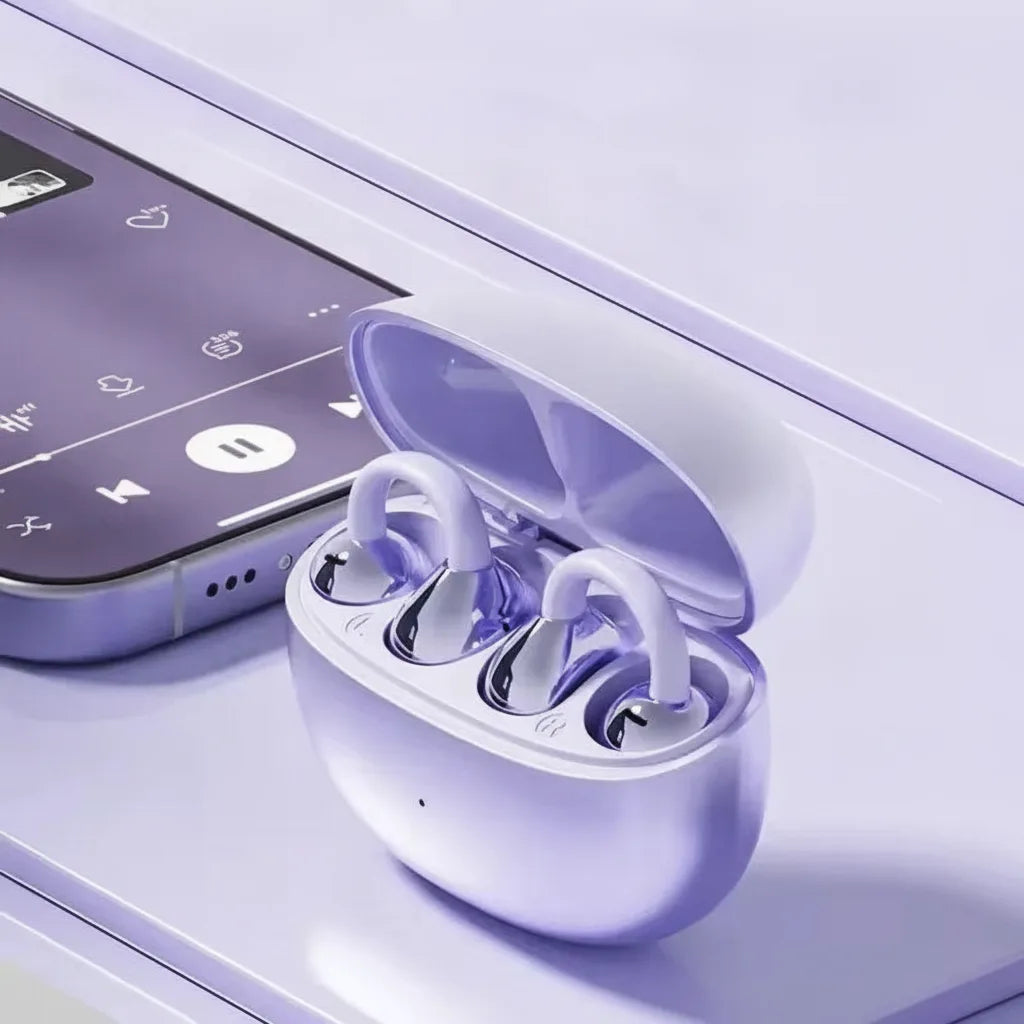 Écouteurs Bluetooth | Design ouvert | Réduction du bruit par IA | OpenBeat