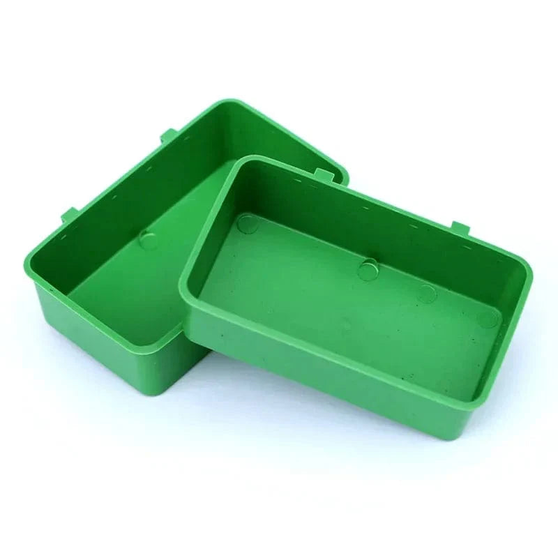 Vogelbadewanne Kunststoff | Zum Aufhängen im Käfig | Futter- und Wasserschale für Papageien, Sittiche und kleine Vögel 4