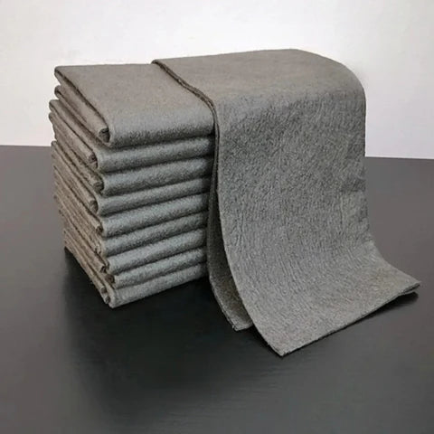 Mikrofiber-rengøringsklude | Stribefri | Genanvendelige og maskinvaskbare | PureWipe