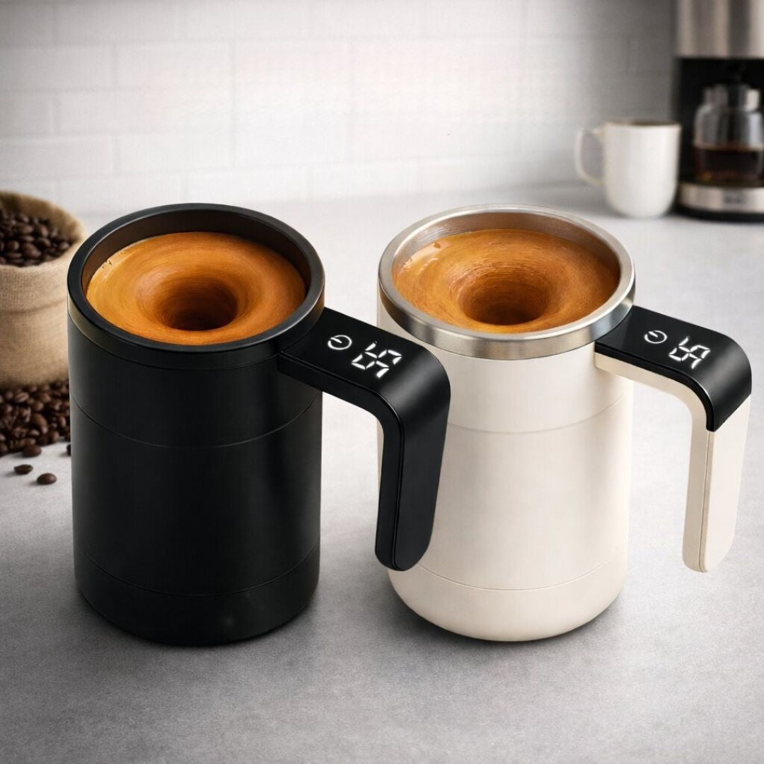Samomíchací hrnek | s ukazatelem teploty | Míchá automaticky | WhirlCup