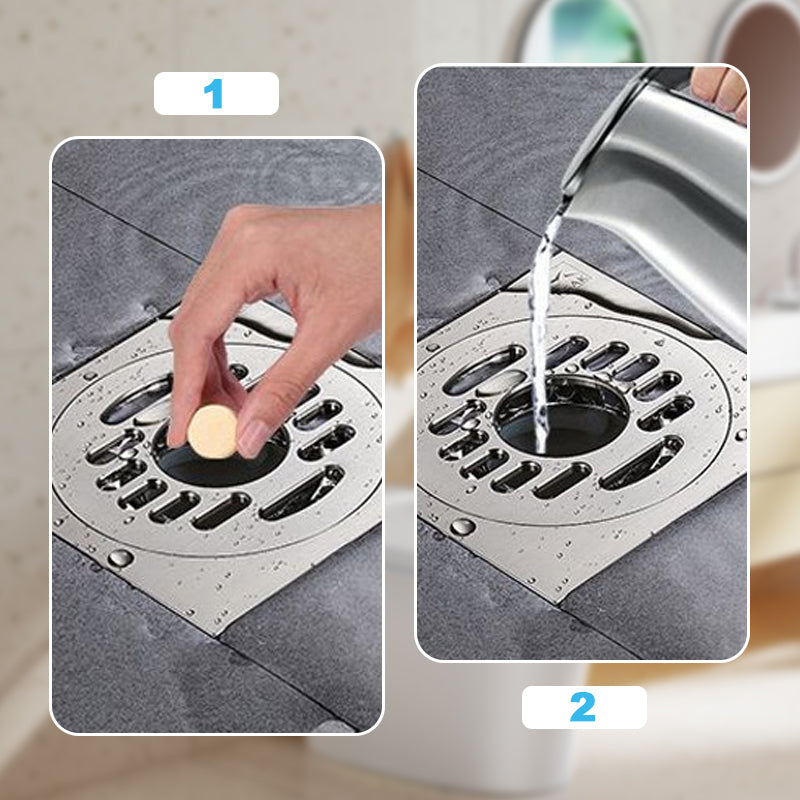 Šumivé tablety na čištění potrubí | Rozpouštějí tuk | Neutralizují zápach | DrainTab