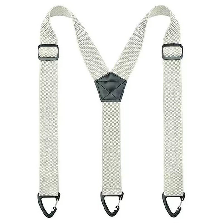 Herre seler med X-formet rygg og krokklips | 3,8 cm brede elastiske bånd | StrapWorks