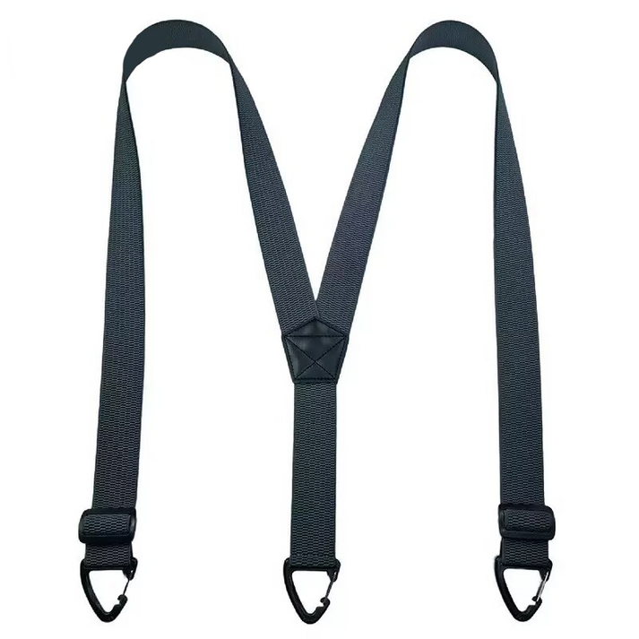 Herre seler med X-formet rygg og krokklips | 3,8 cm brede elastiske bånd | StrapWorks
