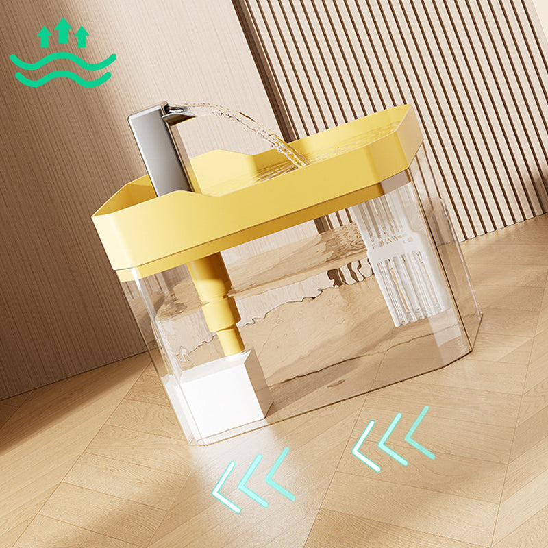 Cat Water Fountain | Faucet Design | Quiet 2.5 W Pump, Running Water | StreamPaw