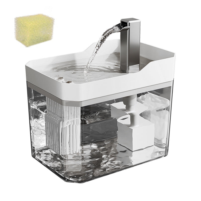 Cat Water Fountain | Faucet Design | Quiet 2.5 W Pump, Running Water | StreamPaw