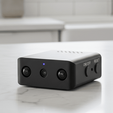 überwachungskamera | HD-Video mit Nachtsichtfunktion | Batteriebetrieben | Securino