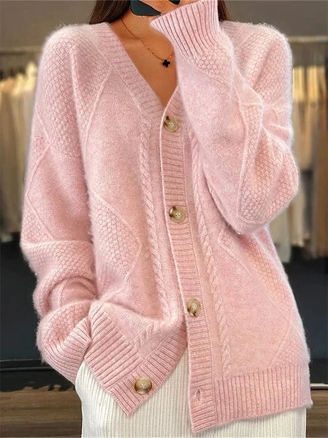Hannah™ - Strickjacke mit Knopfleiste