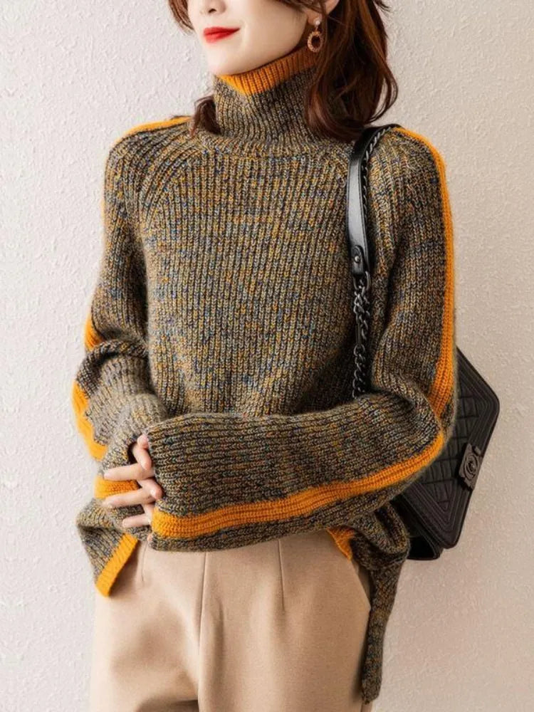 Marie™ - Locker gestrickter Damenpullover in Uniform
