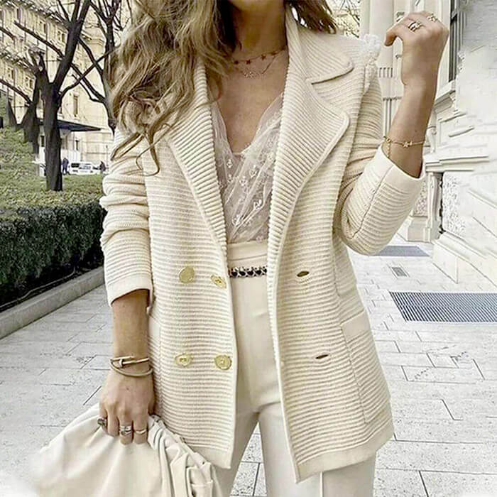 SleeveStyle™ - Ihr Blazer mit langen Ärmeln