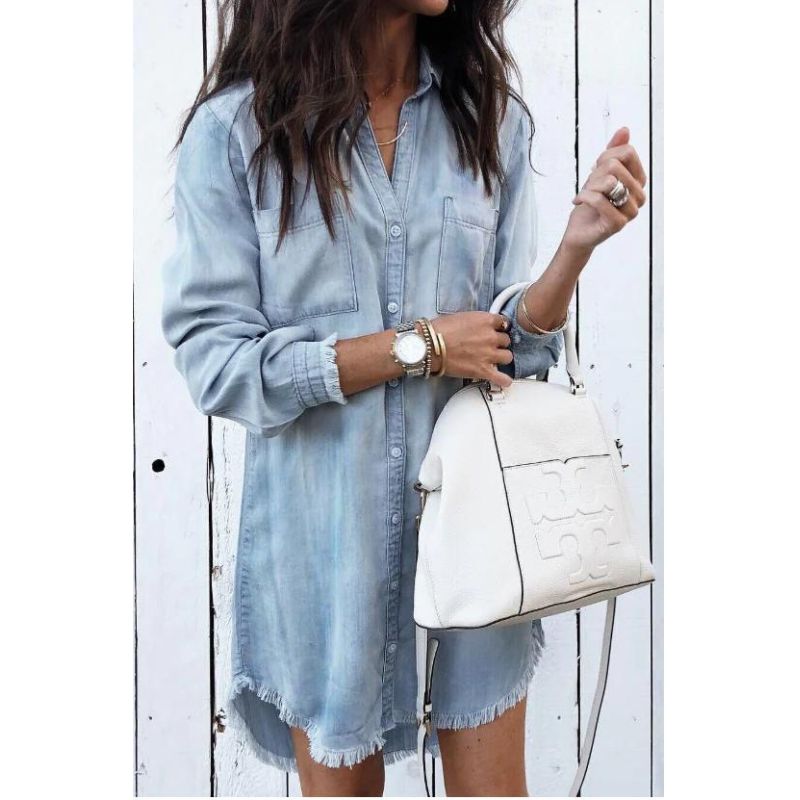 Veronica™ - Denim Kleid