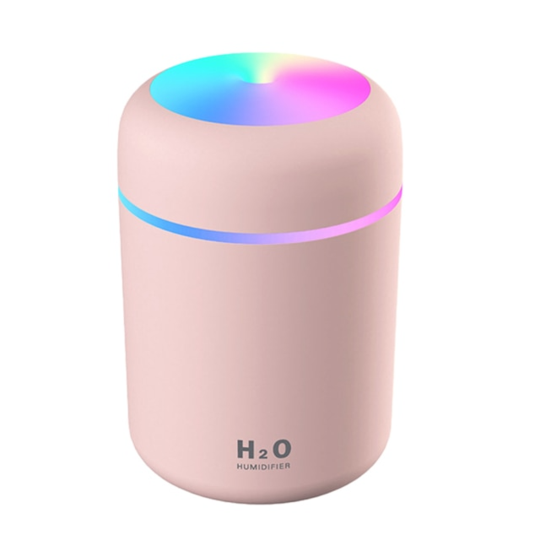 Nano-geatomiseerde luchtbevochtiger diffuser | Koude nevel & LED-verlichting | Compact | Dewdrift