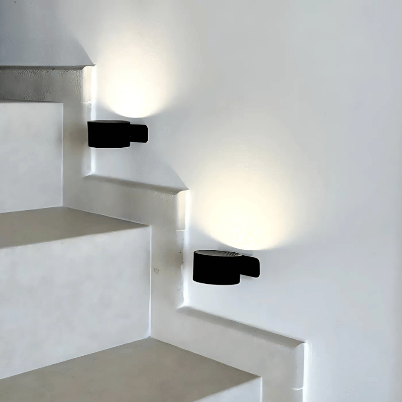 LED-væglampe Trådløs | 360° drejelig | Varmt læselys | TwistLight