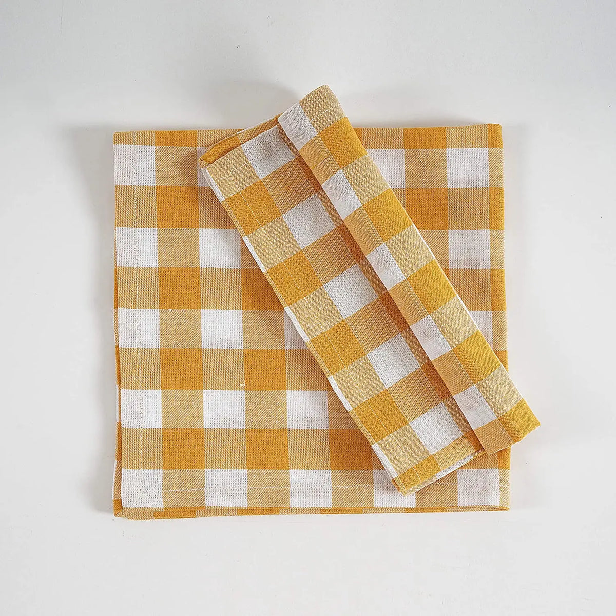 16" Wiederverwendbare Stoffservietten Polyester | Verstärktes Set mit Platzdeckchen, waschbar | Für Alltag und festliche Anlässe