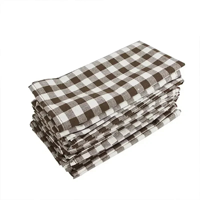 16" Wiederverwendbare Stoffservietten Polyester | Verstärktes Set mit Platzdeckchen, waschbar | Für Alltag und festliche Anlässe