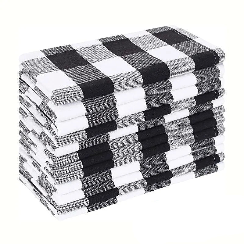 16" Wiederverwendbare Stoffservietten Polyester | Verstärktes Set mit Platzdeckchen, waschbar | Für Alltag und festliche Anlässe