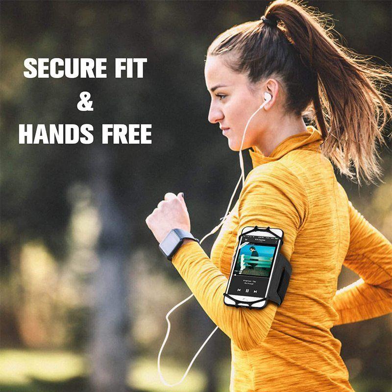 Sportarmband für Handy | 180° drehbar & Universal passend 2