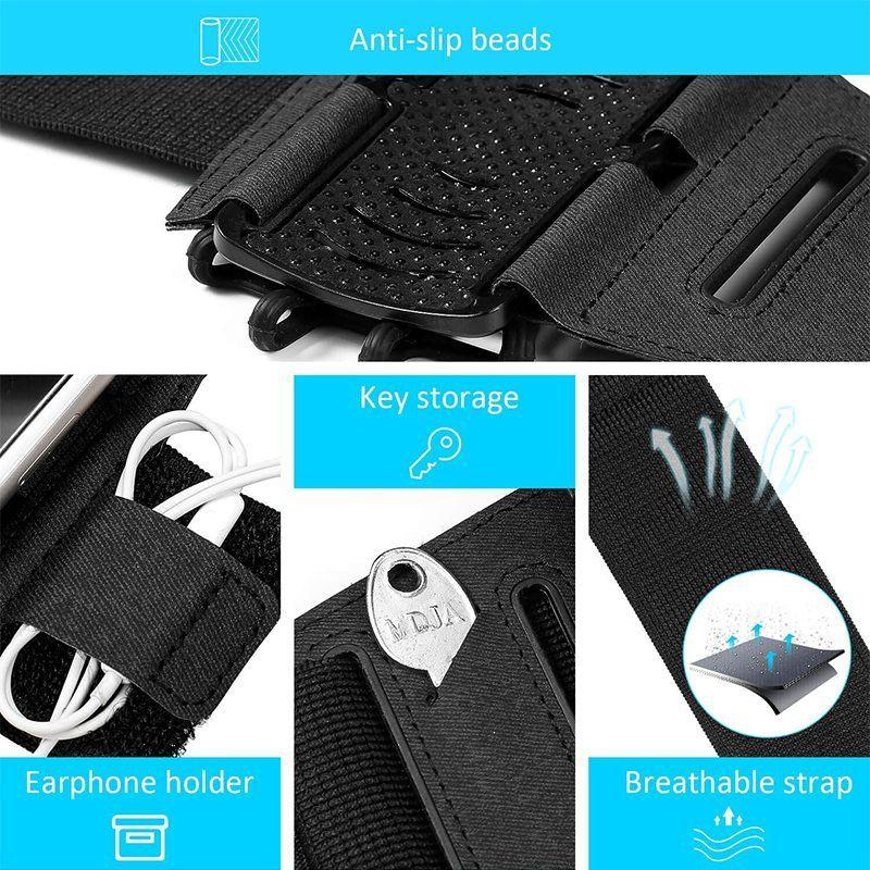 Sportarmband für Handy | 180° drehbar & Universal passend 6