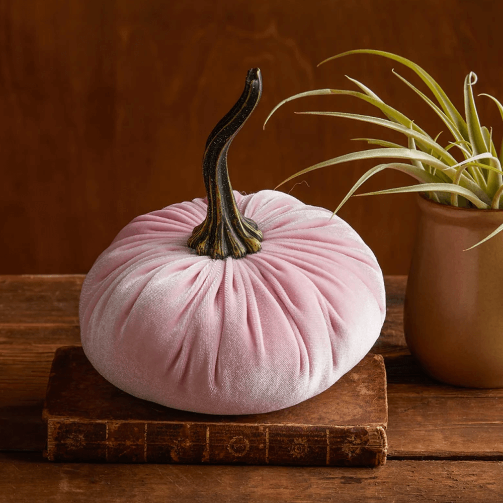 Plüsch Samt Kürbis Deko Halloween | Weich Gefüllt, Vielseitig als Kissen oder Dekoration | Ideal für Herbst, Halloween und Feiern