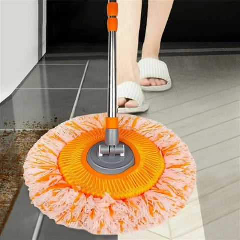 Drehbarer Mehrzweckreiniger | 360°-Kopf & Teleskopstiel | Chenille-Wischer | SwivelClean