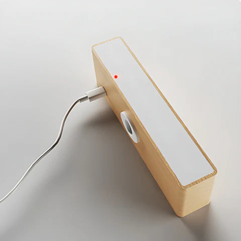 Illuminazione da parete wireless in legno | 3 temperature di colore | Controllo touch con timer | BrightTouch