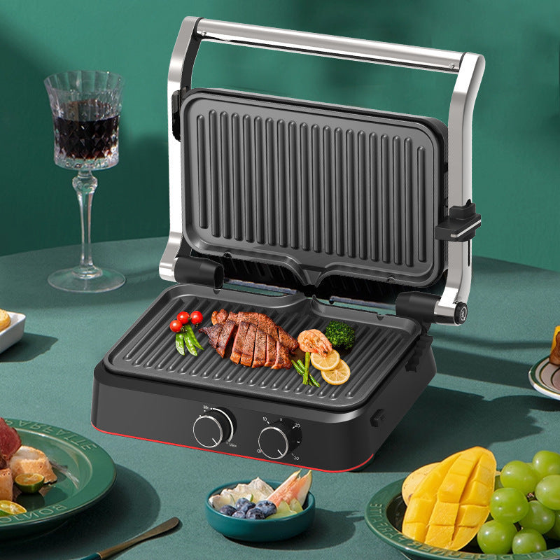 2-in-1 Waffel- und Grillmaschine 1500W | 180° drehbare Grillplatten, Antihaftbeschichtung | Doppelte Temperaturregelung 1