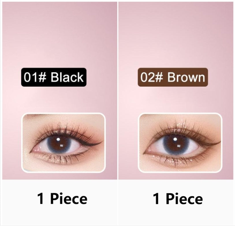 Wasserfeste Wimperntusche Damen voluminös mit gebogener Faserbürste 9
