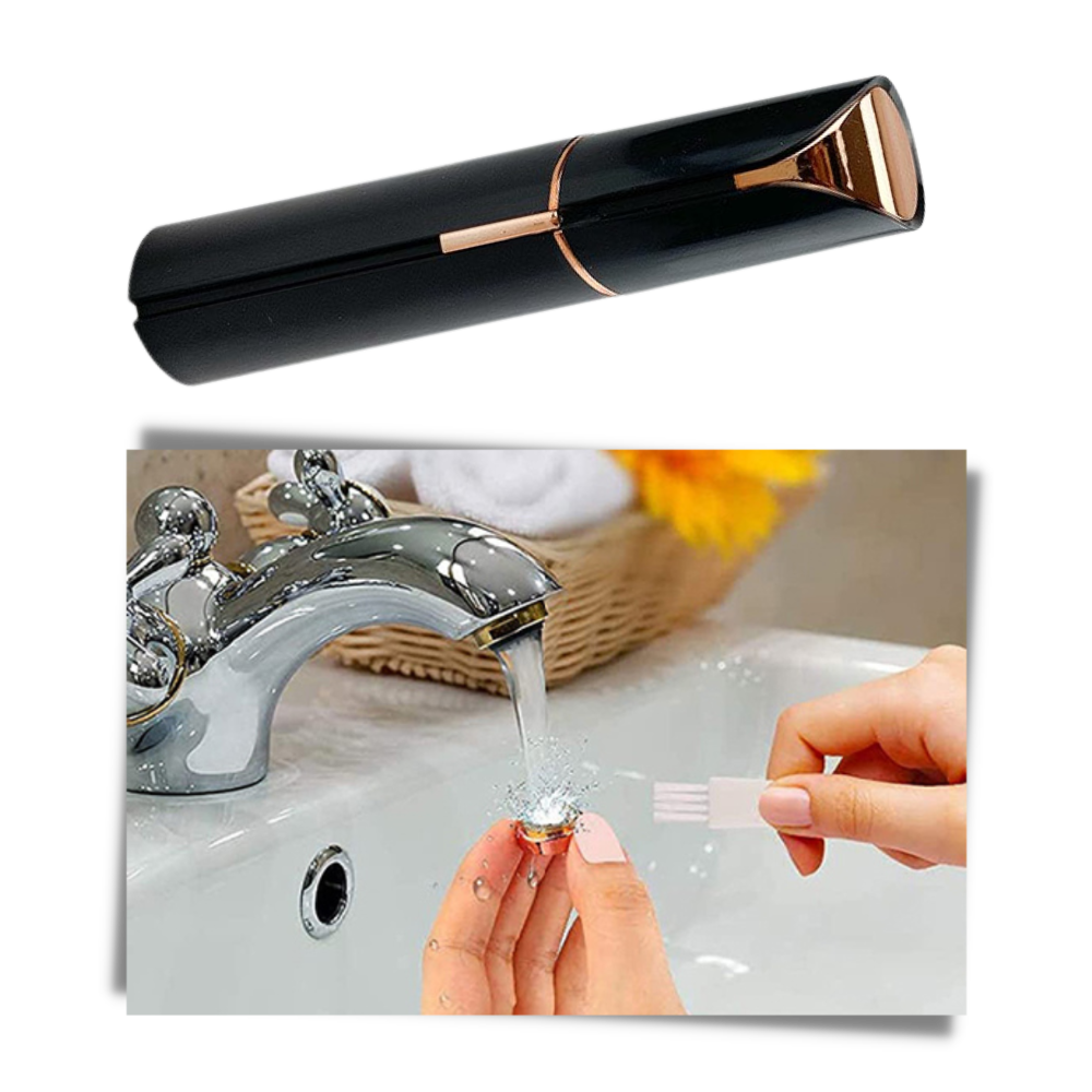 Gesichtshaarentferner für Herren | Präzisionstrimmer mit LED-Licht | Abnehmbarer Kopf für einfache Reinigung zuhause 3