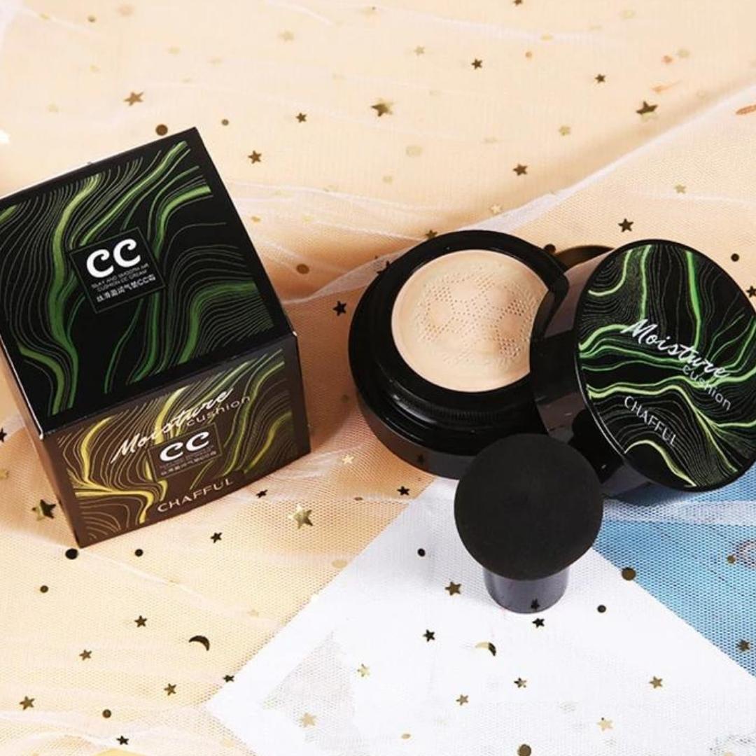 CC Creme Cushion für Damen, alle Hauttypen | 150 g mit Hyaluronsäure & Vitamin E | Deckt Falten, Akne & Rötungen ab, SPF 20 4