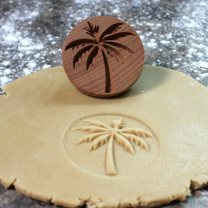Ausstechform mit Prägung aus Holz | Detailreiche 3D Motive für Kekse und Plätzchen | Ideal für Feste und gemeinsames Backen 7