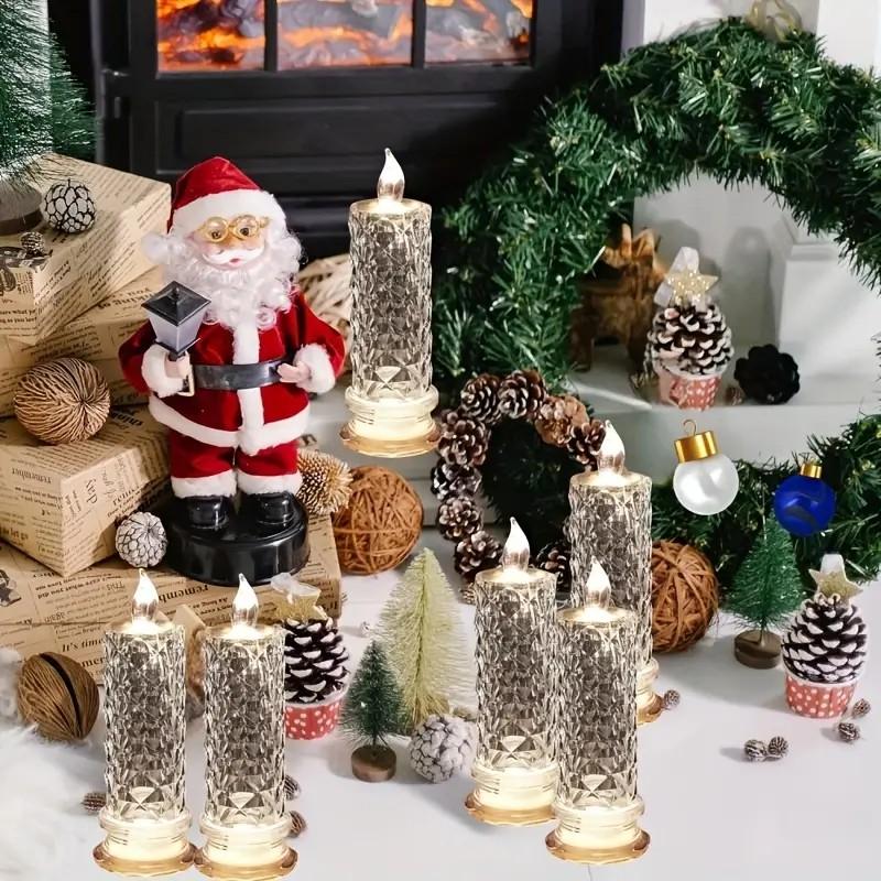 3+1 GRATIS | LED Kristall Kerzenlichter™ — Schaffe magische Atmosphären ohne Unordnung oder Risiko