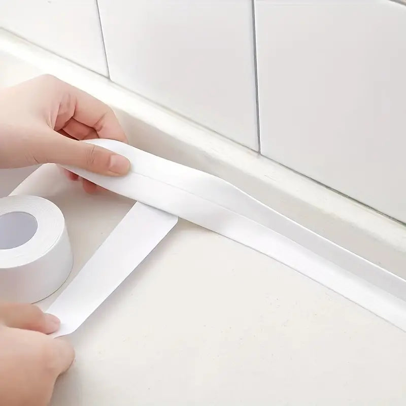 Selbstklebendes Dichtungsband Wasserdicht | PVC, 3,8 cm x 3,2 m, 5 Farben | Schimmelresistent für Bad, Küche & mehr 7