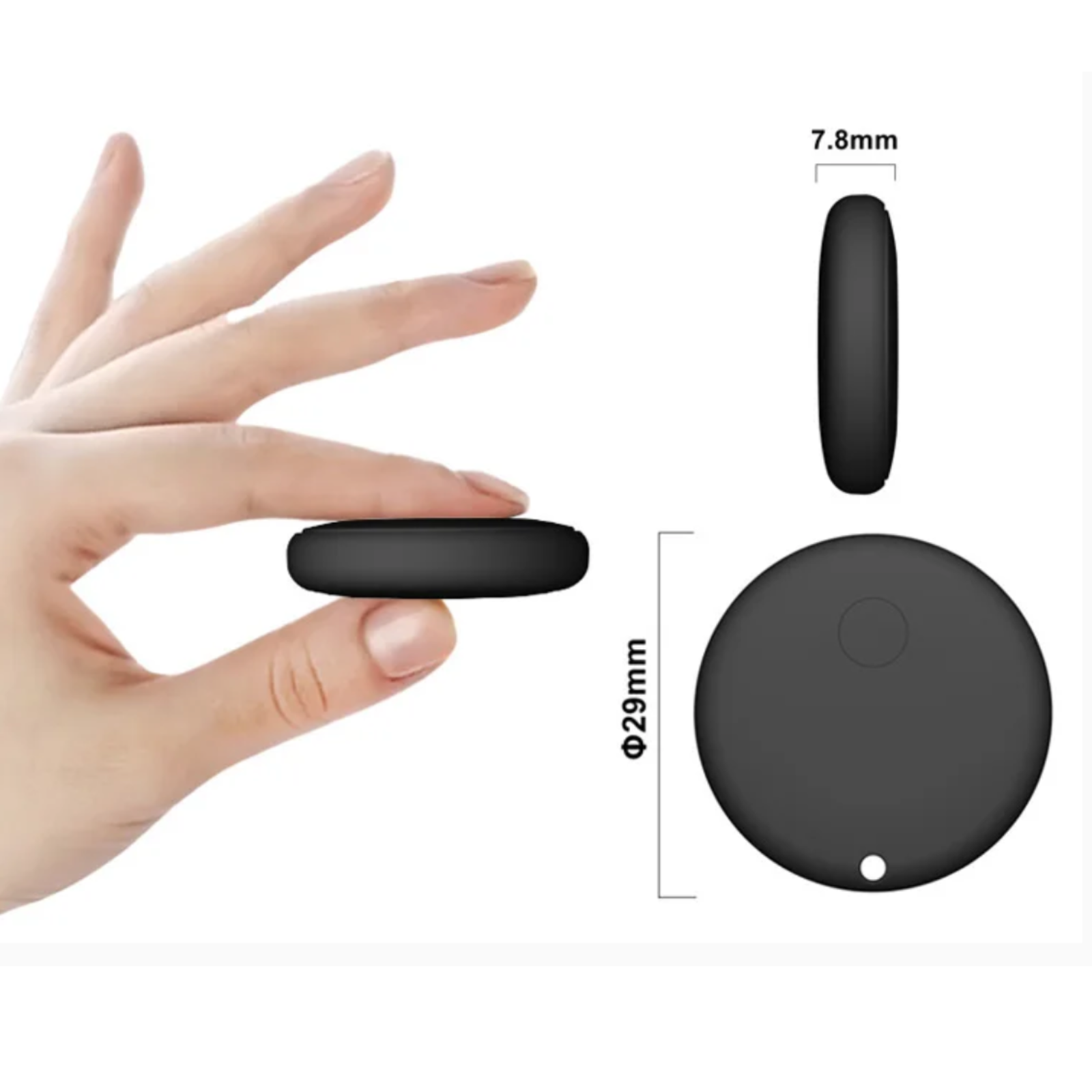 Rastreador inteligente e coleira para gatos | Sem GPS e SIM | Localização através da rede Android | FindPaw