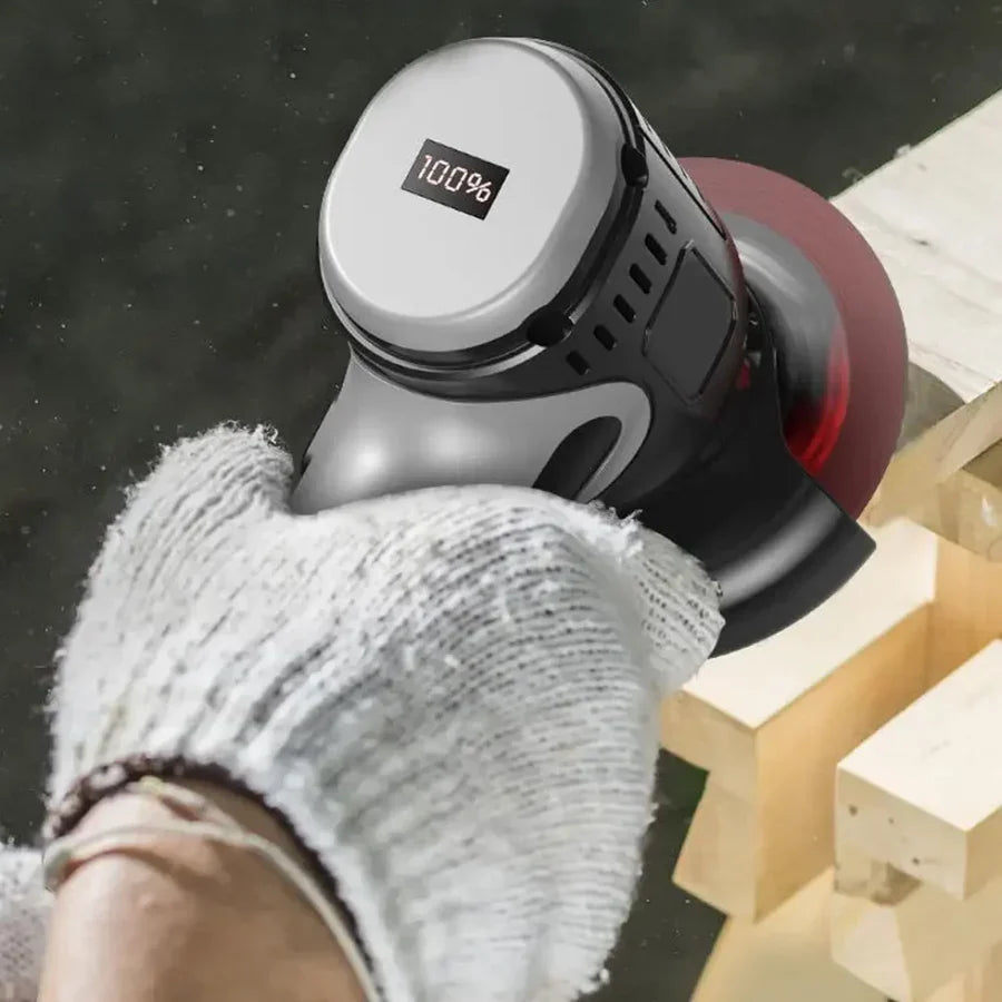 Akku Winkelschleifer 12V | 600W Bürstenloser Motor, Akku & Trennscheiben inklusive | Kabellos, Ergonomisch & Leicht 3