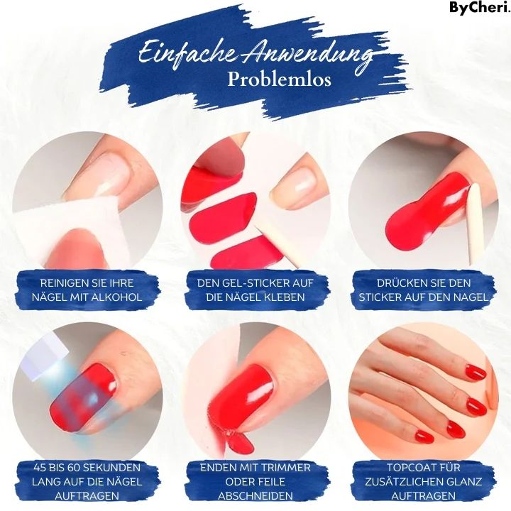 50% RABATT TEMPORÄR | EZGel™ - Erzielen Sie Salonqualität Nägel jederzeit und überall!