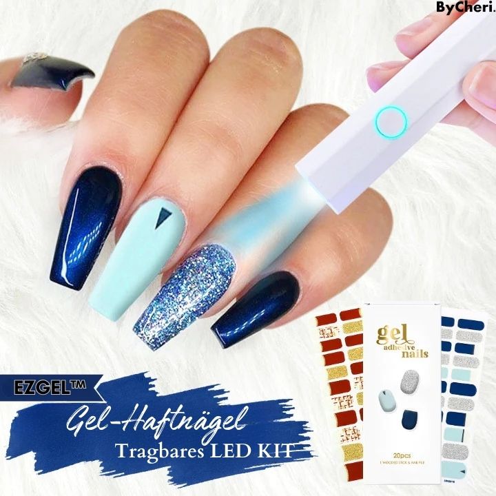 50% RABATT TEMPORÄR | EZGel™ - Erzielen Sie Salonqualität Nägel jederzeit und überall!