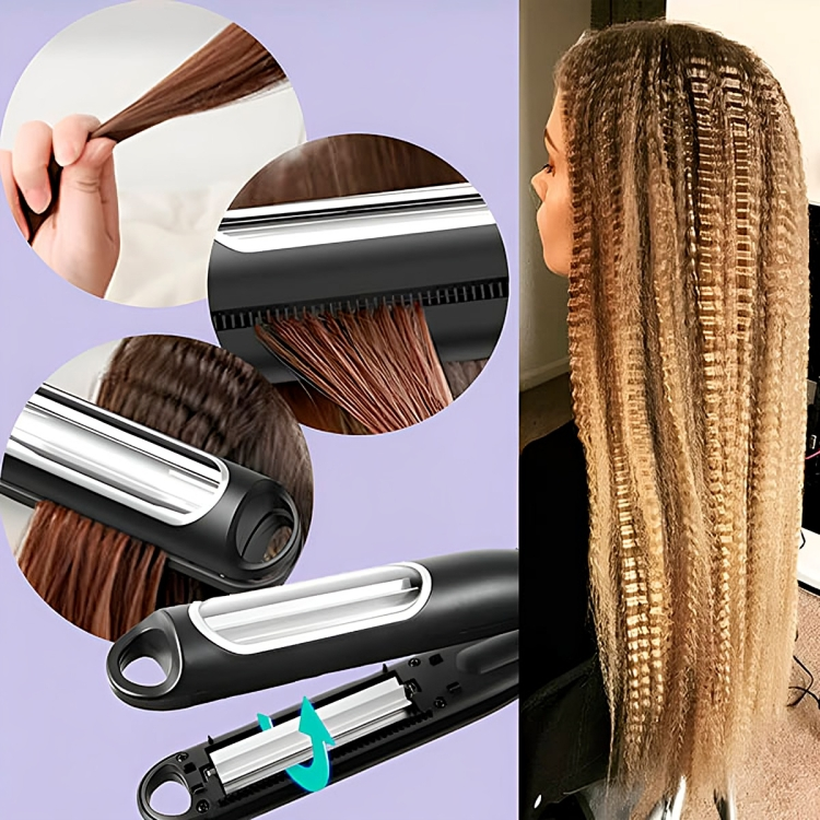 50% RABATT TEMPORÄR | SnapCrimp™ | Mühelose, strukturierte Kräuselungen mit einem kühnen, eleganten Finish!