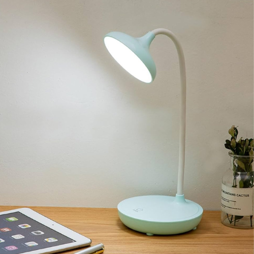 Stolní lampa s USB nabíjením | 3 úrovně jasu | Ohebný krk | Deskray