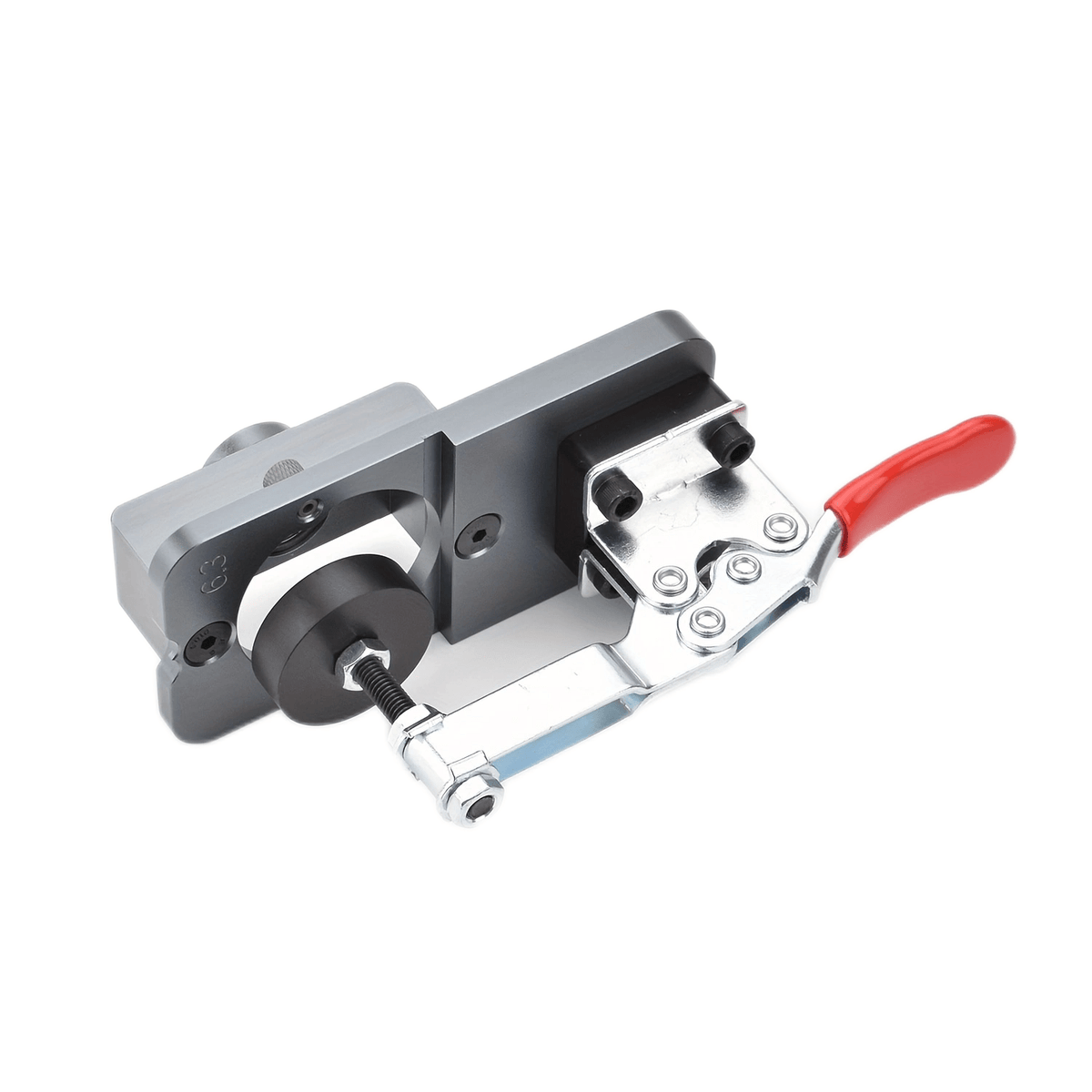 Bohrschablone 35 mm Aluminium | Schnellspann-Mechanismus für Topfscharniere | Inklusive Bohrer und Werkzeugzubehör 8
