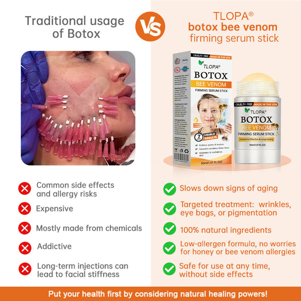 Anti-Aging Serum Stick für Frauen | Bienengift, Hyaluron & Peptide | Strafft Haut, Glättet Falten & Spendet Feuchtigkeit 6