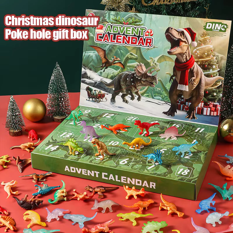 Dinosaurier-Adventskalender Sammelfiguren mit täglicher Überraschung 1